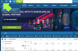 1xBet Download Desktop App step 1