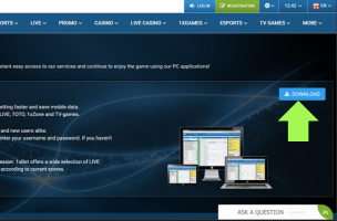 1xBet Download Desktop App step 2