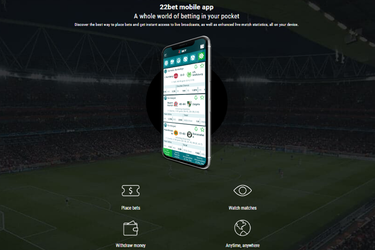 22bet Mobile App