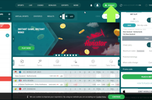 22Bet Deposit Tutorials Using M-Pesa step 1