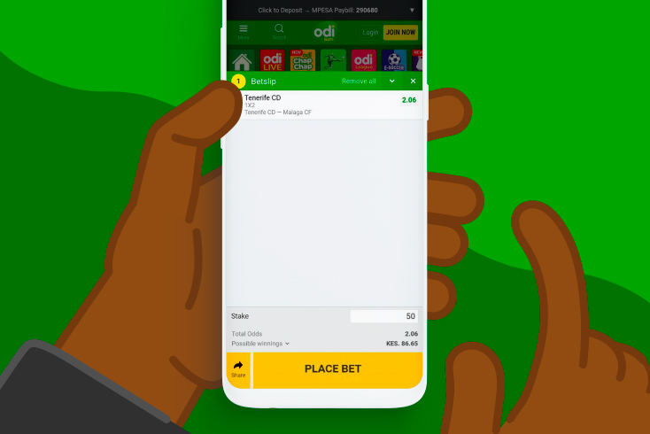 How to Make a Bet With OdiBets