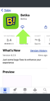 Betika Download iOS App step 3