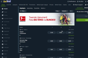 Betika Deposit step 1