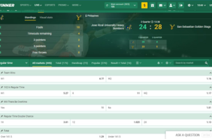 Betwinner How to Bet step 2