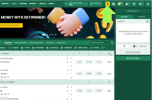 Betwinner Registration Bonus step 3