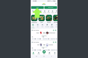 Betwinner How to Withdraw in the App step 1