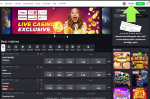 CyberBet Deposit Guide M-Pesa step 2