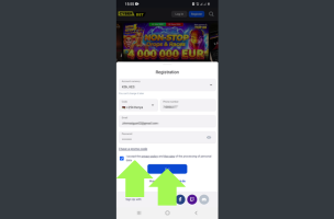 CyberBet How to Register Through the App step 4