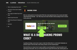 Helabet Kenya Promo Code step 1