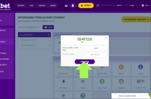 Helabet Withdrawal Web step 4