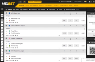 Melbet How to Bet step 4