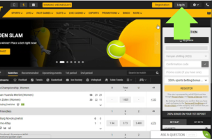 Melbet Log in step 2