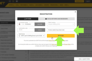 Melbet Promo Code step 4