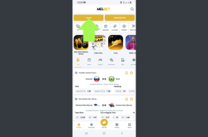 Melbet App Withdrawal step 1