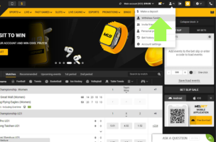 Melbet Web Withdrawal step 2