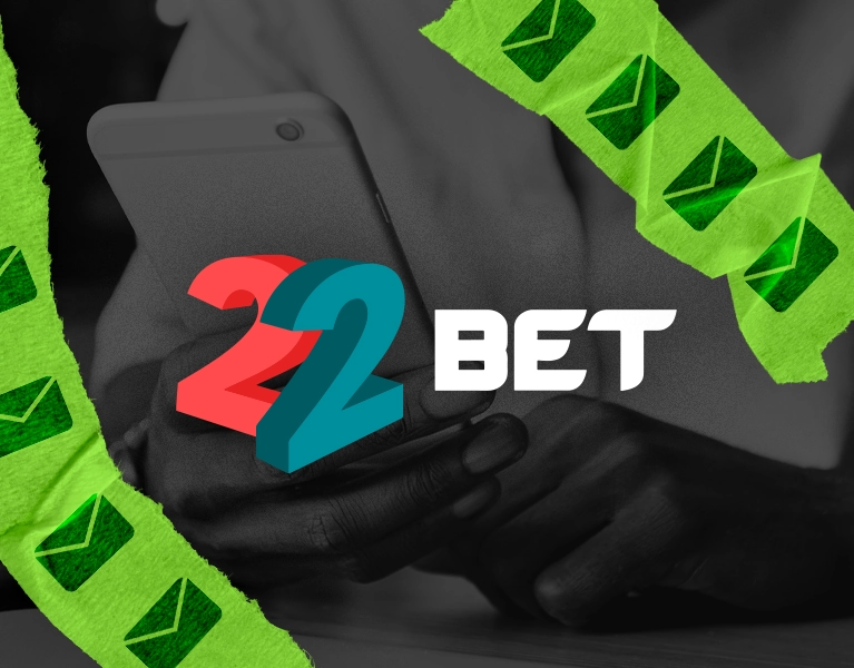 Register 22Bet via SMS