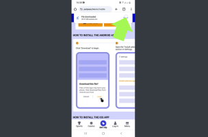 Install the Paripesa Mobile App for Android step 4