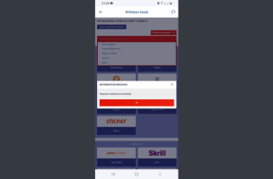 Guide on Paripesa Withdrawal Process Via an App step 3