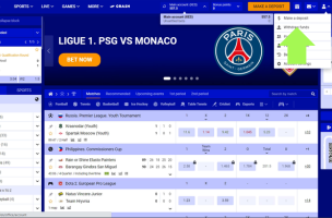 Guide on Paripesa Withdrawal Process On the Website step 1