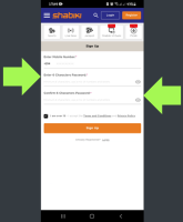 Shabiki Registration App step 2
