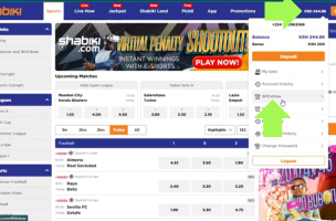 Shabiki Withdrawal step 2