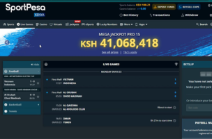 SportPesa How to Bet step 1