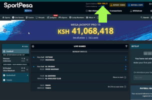 SportPesa How to Bet step 2