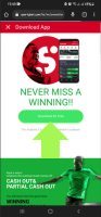SportyBet Download Android App step 2