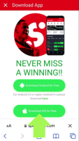 SportyBet Download iOS App step 2