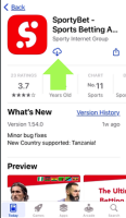 SportyBet Download iOS App step 3