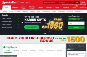 Sportybet Withdrawal step 1