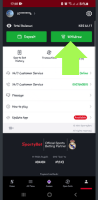 SportyBet Withdrawal App step 2